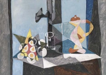  muerta Pintura - Naturaleza morte 3 1941 Cubismo